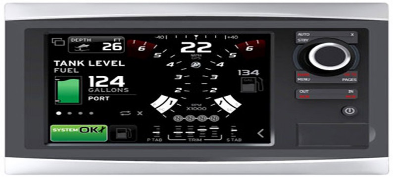 Ship Engine Display Mercury Marine Unveils New Vessel View Engine Display | Powerboat Nation